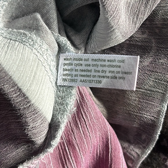 Fashion Bug Vintage Y2K Embellished Flowy Handkerchief Hem Women’s Size 2X Top - Picture 14 of 14